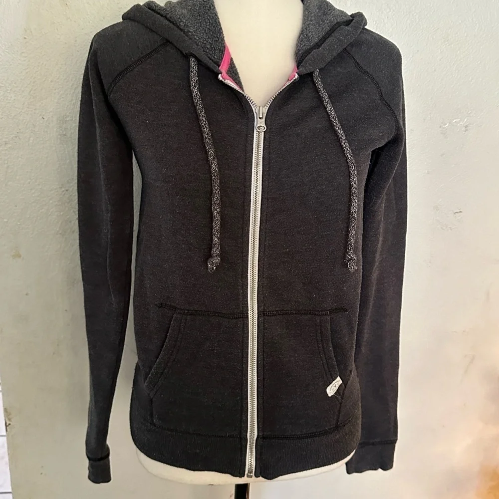 American Eagle zip down gray jacket size XS - Picture 8 of 12